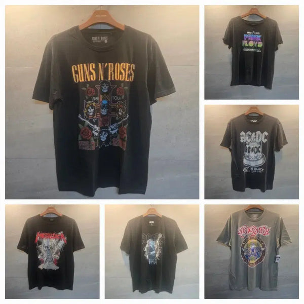 [BUNJANG] Legendary Band Collection T-shirt (L) / 레전더리 밴드. 콜렉션 반팔티. 미착!