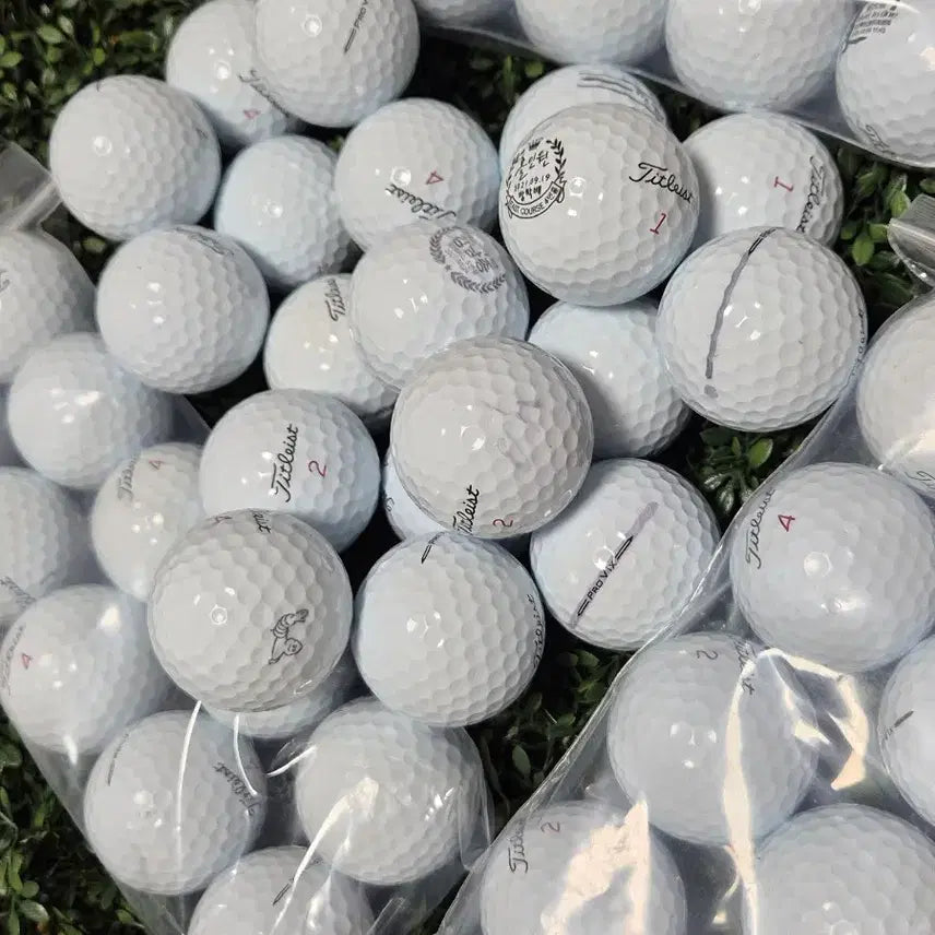 [BUNJANG] Titleist V1X 4PSI Golf Balls - 50 Count / 타이틀리스트v1x,4ps  깔끄미 50알 로스트볼
