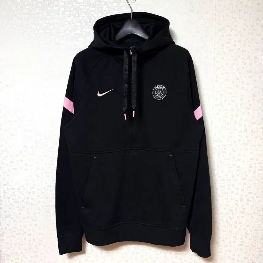 [BUNJANG] Nike Paris Saint-Germain PSG Half-Zip Hoodie (M) / [M,95]나이키 파리생제르망 반집업 후드티 psg