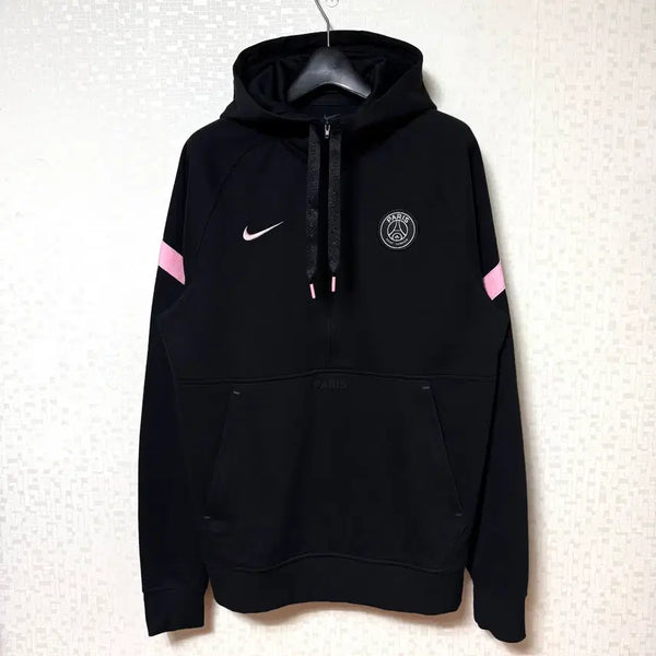 [BUNJANG] Nike Paris Saint-Germain PSG Half-Zip Hoodie (M) / [M,95]나이키 파리생제르망 반집업 후드티 psg