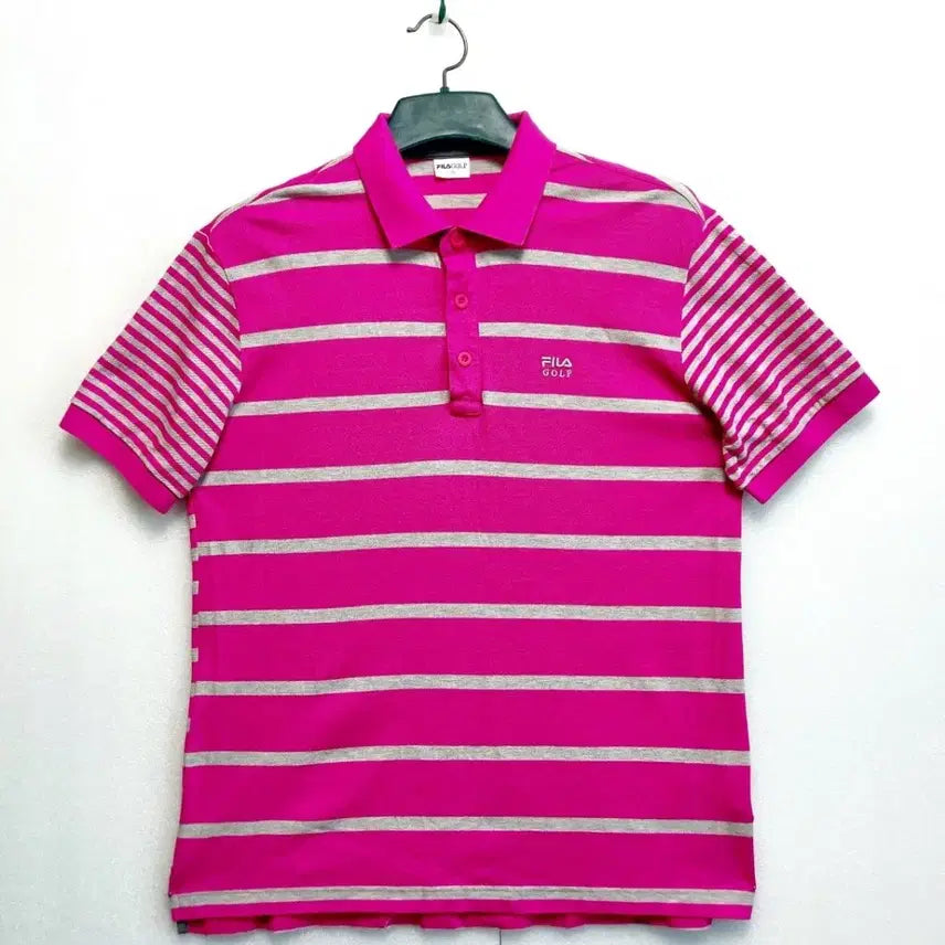 [BUNJANG] Fila Golf Men's Short Sleeve Polo Shirt / 휠라골프  남성반팔티100-105 폴로 카라티