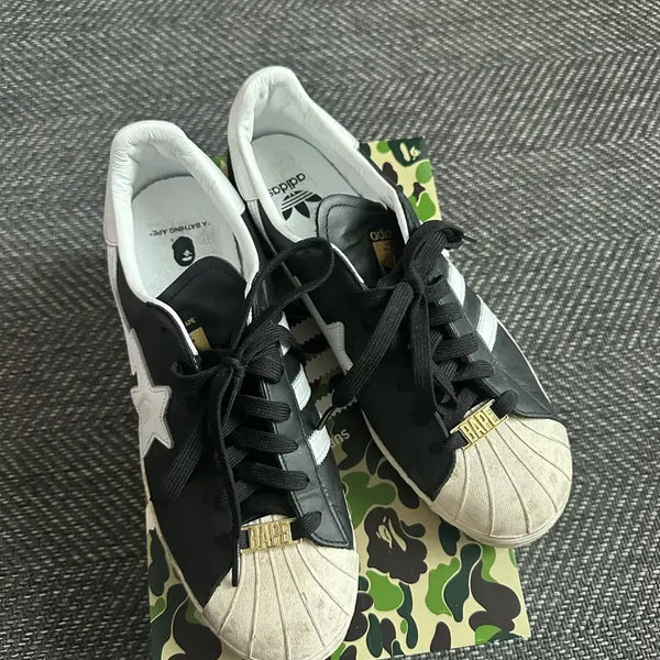 [BUNJANG] BAPE Superstar Black / [270] 베이프 슈퍼스타 블랙