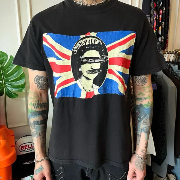 [BUNJANG] Sex Pistols God Save The Queen T-Shirt Early 00s / Early 00s SexPistols 섹스피스톨즈 레어 아카이브 빈티지 God Save The Queen 반팔 티셔츠