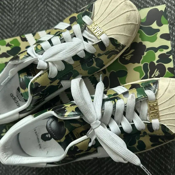 [BUNJANG] BAPE Superstar ABC Camo / [260] 베이프 슈퍼스타 ABC카모