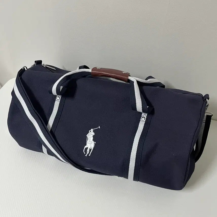 [BUNJANG] Polo Ralph Lauren Duffle Bag Navy Canvas / 폴로 랄프로렌 더플백 네이비 캔버스