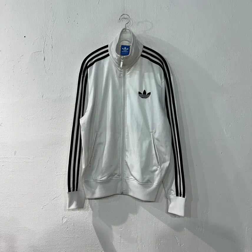 [BUNJANG] Adidas White/Black Firebird Track Jacket 95 / 아디다스 흰검 파이어버드 져지 95