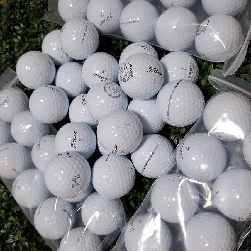 [BUNJANG] Titleist Pro V1x Golf Balls (50 ct) / 타이틀리스트 v1x 4ps 50알/ 깔끄미 로스트볼