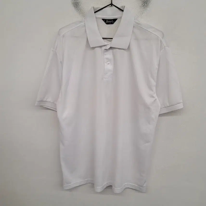 [BUNJANG] Spout Basic Short-Sleeve Polo T-Shirt XXL / [110/XXL] spout 무지 반팔 카라티