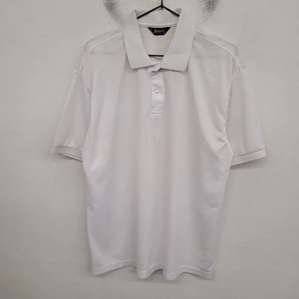 [BUNJANG] Spout Basic Short-Sleeve Polo T-Shirt XXL / [110/XXL] spout 무지 반팔 카라티