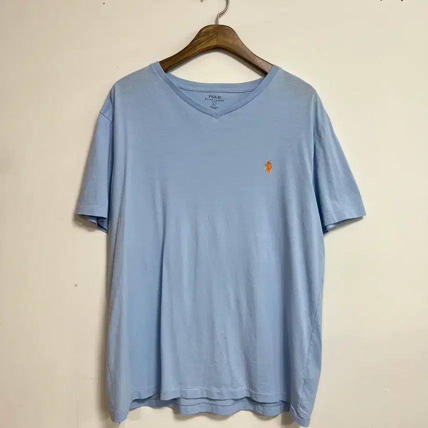 [BUNJANG] Polo Ralph Lauren V-Neck T-Shirt / 폴로 랄프로렌 브이넥 반팔티