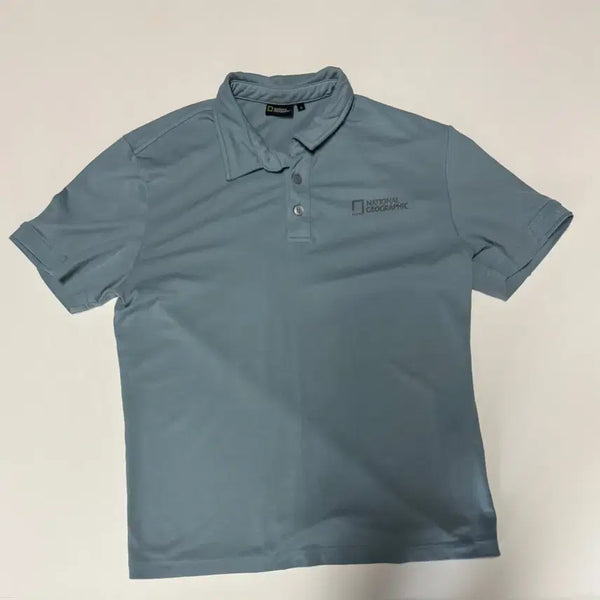 [BUNJANG] National Geographic Functional Short Sleeve Polo T-Shirt M-L / 내셔널지오그래픽 기능성 반팔 카라 폴로 티셔츠 M ~ L