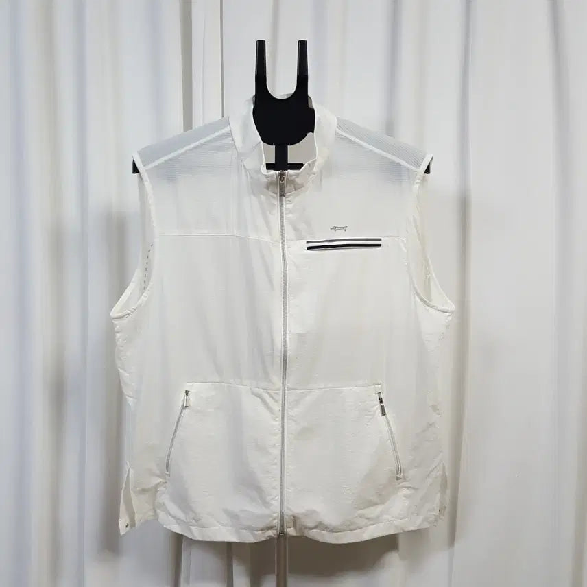 [BUNJANG] Louis Castel Men's Golf Vest Zip-up Size 110 / 루이까스텔 남성 골프조끼 집업 택제거 110 오일장 0331