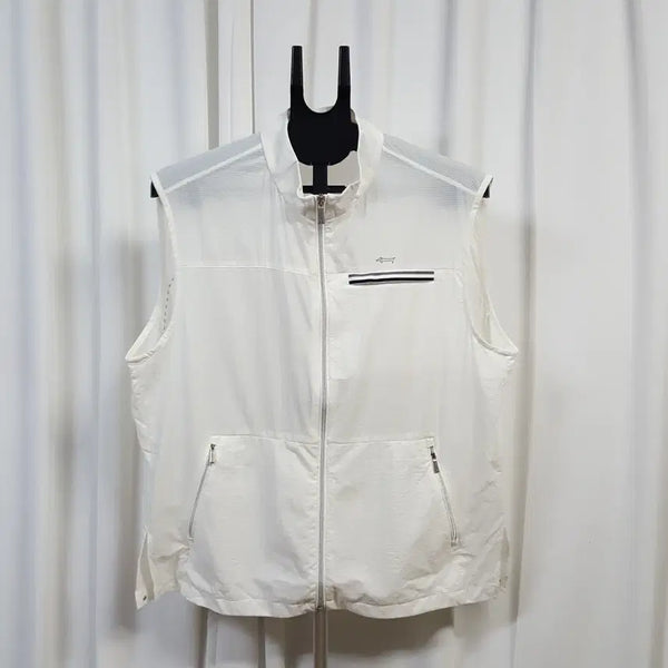 [BUNJANG] Louis Castel Men's Golf Vest Zip-up Size 110 / 루이까스텔 남성 골프조끼 집업 택제거 110 오일장 0331
