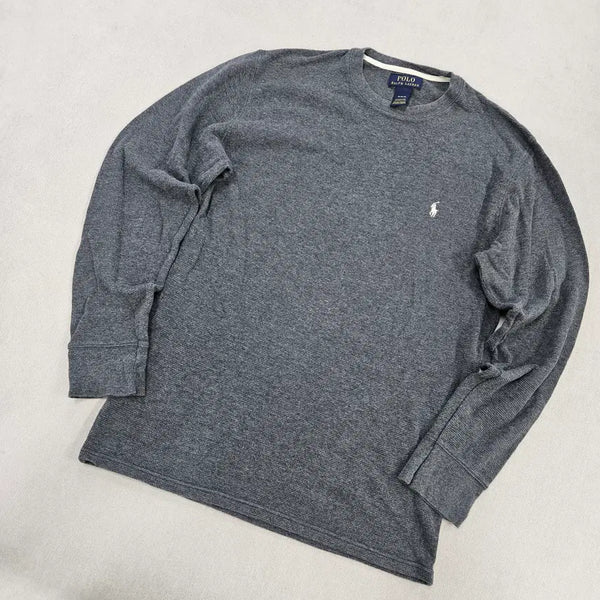 [BUNJANG] Polo Ralph Lauren Waffle Long Sleeve T-Shirt / M/M 폴로랄프로렌 와플 롱 슬리브 티셔츠 0716Y