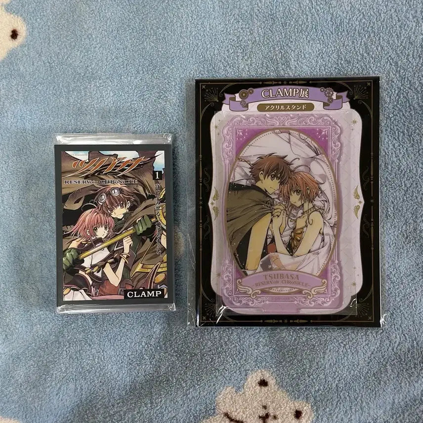 [BUNJANG] CLAMP x Tsubasa Chronicle Acrylic Stand & Memo Set / 일본 클램프전 츠바사 아크릴 스탠드&파타파타 메모