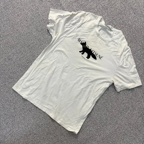 [BUNJANG] Maison Kitsuné 2XL Short Sleeve T-Shirt / 2XL 메종키츠네 반팔 티셔츠 0716J1