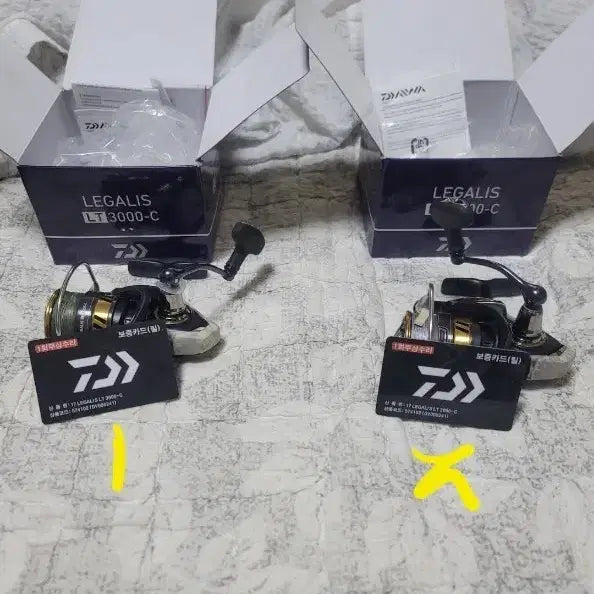 [BUNJANG] Daiwa Legalis LT 3000-C Reels Bundle Set / 다이와 레가리스 LT 3000-C 릴 2개 일괄 판매
