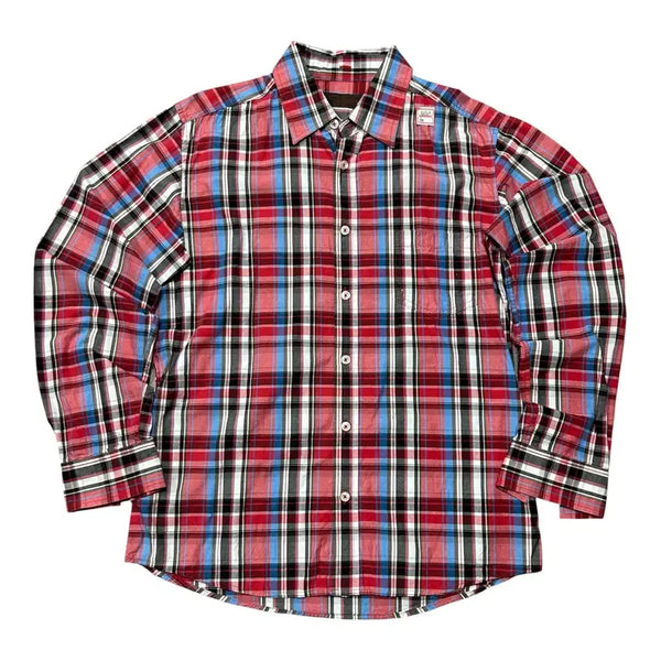 [BUNJANG] Vintage Japan Check Flannel Shirt / (만원 빈티지) 빈티지 재팬 체크 플란넬 셔츠