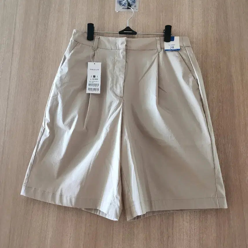 [BUNJANG] Women's Beige Shorts Size 28 / (새상품)여자반바지
