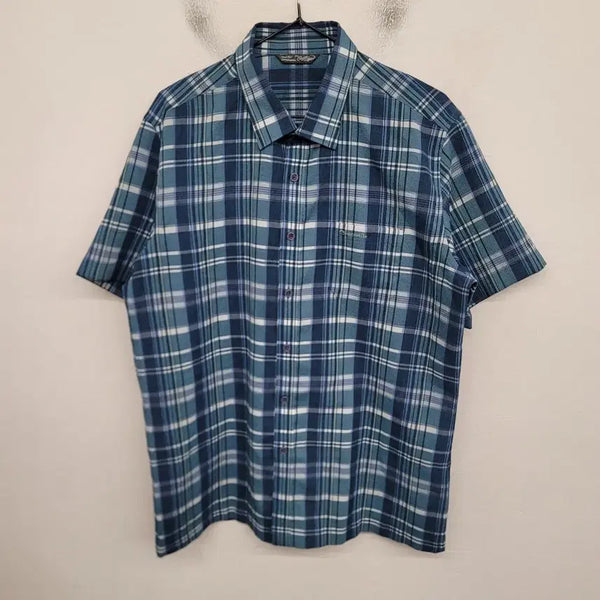[BUNJANG] Crocodile Short Sleeve Shirt (Size L) / [100/L] 크로커다일 반팔 셔츠
