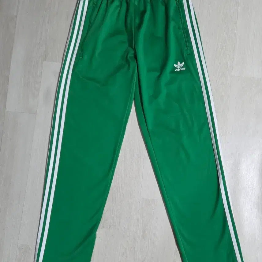 [BUNJANG] Adidas Firebird Track Pants Green / (착샷) 아디다스 파이어버드 져지 트랙 팬츠 그린