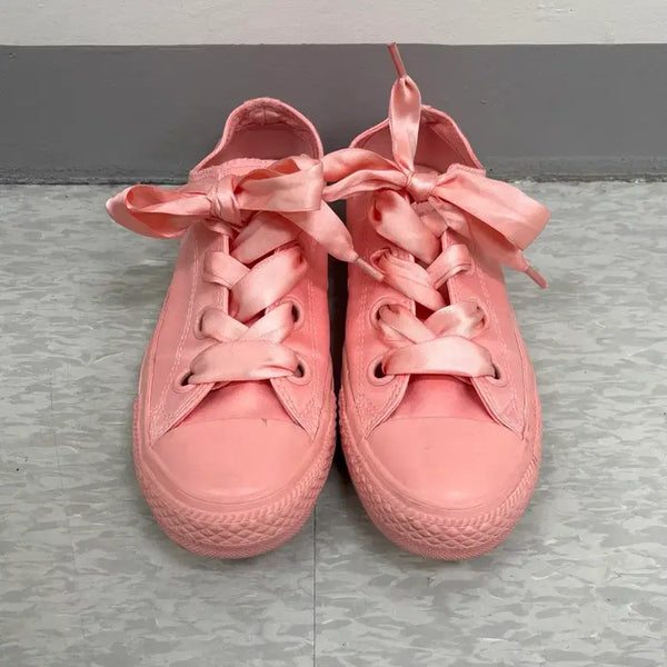 [BUNJANG] Converse Vintage Pink Sneakers / 컨버스 빈티지 핑크 스니커즈