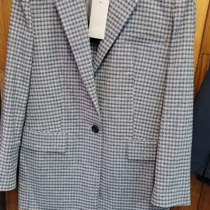 [BUNJANG] ATHE Women's Check Pattern Jacket / athe 여성 자켓