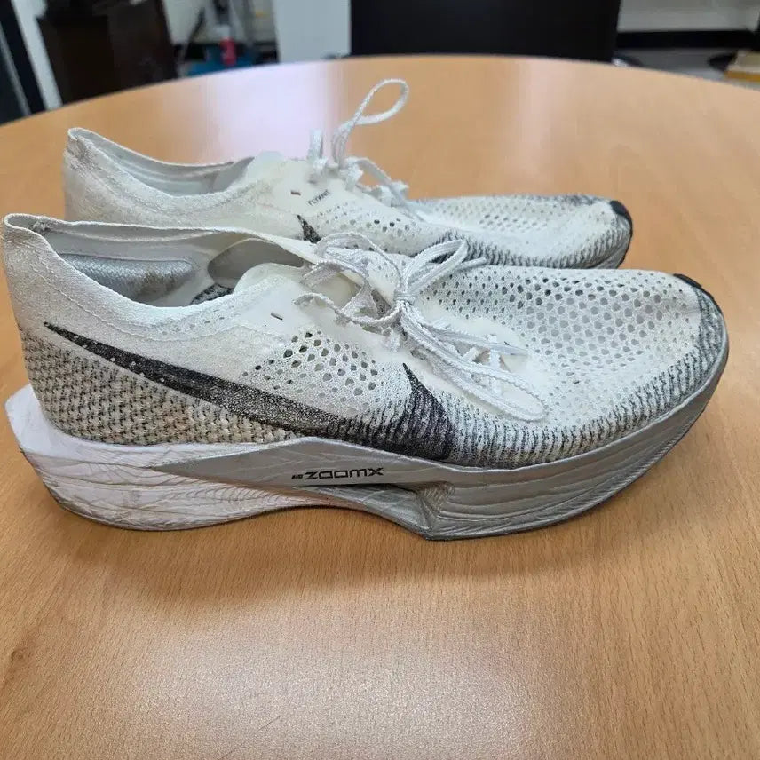 [BUNJANG] Nike ZoomX Vaporfly NEXT% 3 Running Shoes White Grey 275 / 나이키 줌X베이퍼플라이 넥스트% 3 화이트 그레이 275