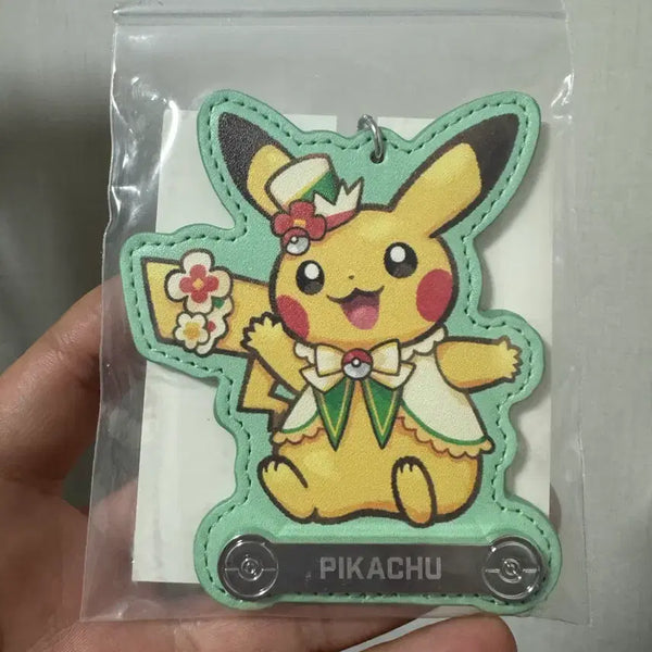 [BUNJANG] Pocket Park Kanto Pikachu Nametag Keychain / 포켓파크 관동 피카츄 네임택 키홀더