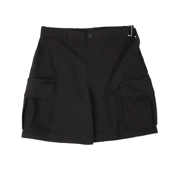 [BUNJANG] Solid Homme 21SS Ripstop Cotton Belted Cargo Shorts / 솔리드옴므 21SS 립스탑 코튼 벨티드 카고 쇼츠