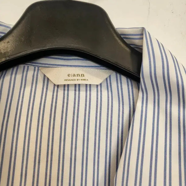 [BUNJANG] e:ann Striped Shirt / e:ann 스트라이프 셔츠