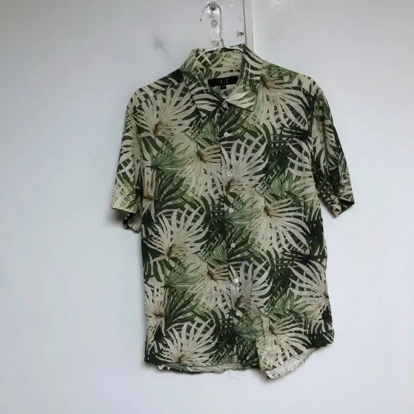 [BUNJANG] Daks Men's Short Sleeve Shirt / 닥스 남성 반팔 셔츠 100L@9921