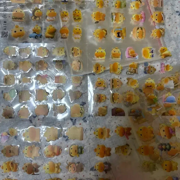 [BUNJANG] 130pcs Character Sticker Set / 캐릭터 스티커 130개세트