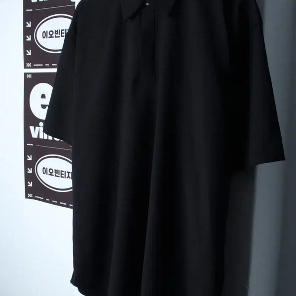 [BUNJANG] Draw Fit Basic Short Sleeve Polo T-Shirt (XL-2XL) / (XL-2XL) 드로우핏 반팔 카라 티셔츠 빅사이즈 무지-H35318
