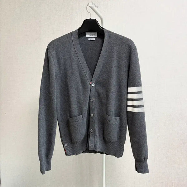 [BUNJANG] Thom Browne Milano Stitch Cardigan Grey Size 3 / [정품/3] 톰브라운 밀라노스티치 가디건 그레이
