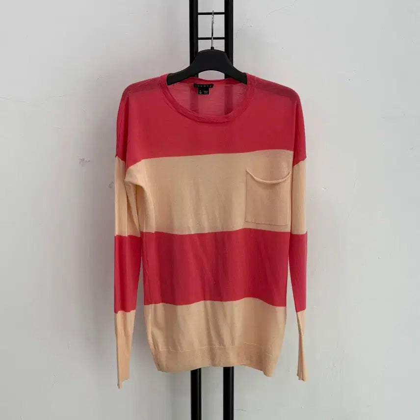 [BUNJANG] Theory Striped Knit / 정품 Theory 띠어리 스트라이프 니트