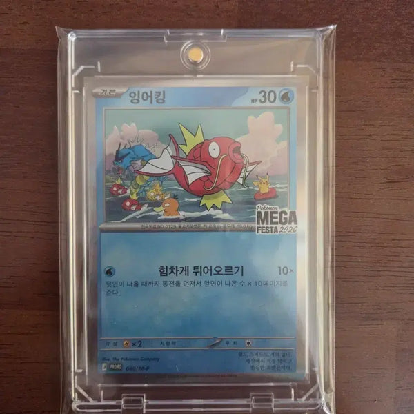 [BUNJANG] Pokemon Card Magikarp MEGA FESTA 2026 / 포켓몬카드 잉어킹 MEGA FESTA 2026