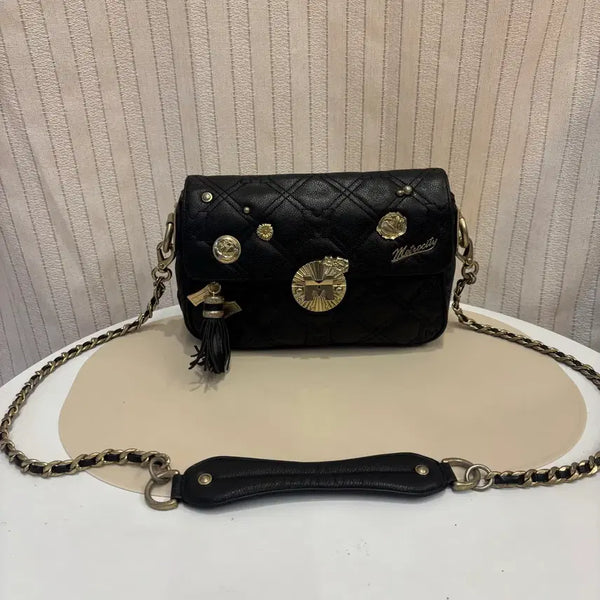[BUNJANG] Metrociti Limited Edition Chain Crossbody Shoulder Bag / 메트로시티 한정판 체인 크로스백 숄더백