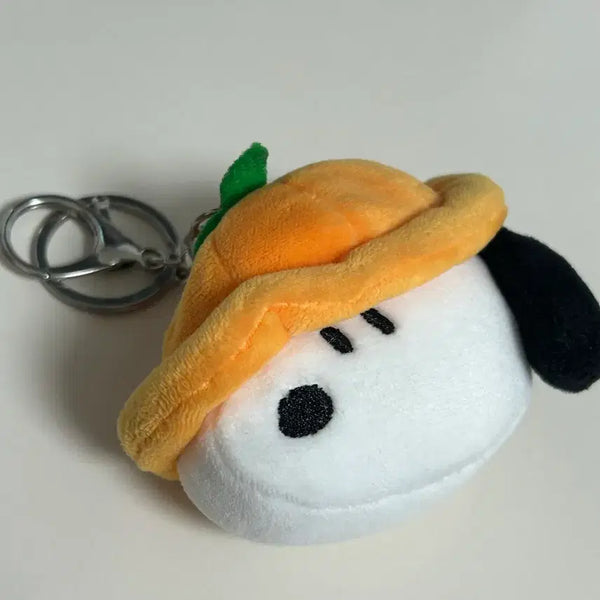 [BUNJANG] Jeju Mandarin Snoopy Keyring / 제주도 감귤 스누피 키링