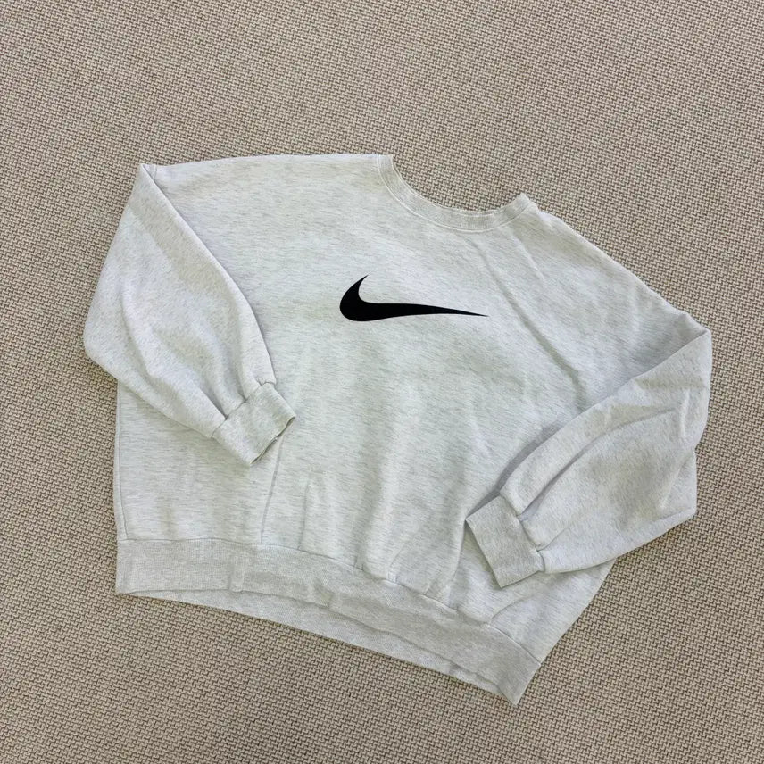[BUNJANG] Nike Logo Cropped Sweatshirt / 실측 나이키 로고 크롭 맨투맨 0716D1