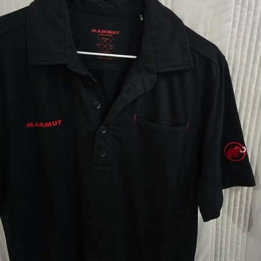 [BUNJANG] Mammut Short Sleeve Polo Shirt / 마무트 반팔 카라티
