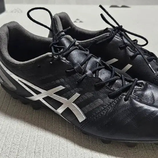 [BUNJANG] Asics DS Light AG 2nd Gen Soccer Cleats - Black, 255mm / 아식스 ds light ag 2세대 / 255mm