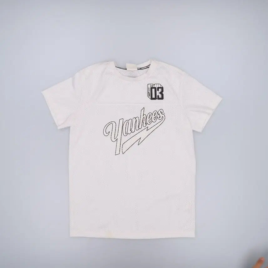 [BUNJANG] MLB Mesh Short Sleeve T-Shirt / 85 MLB 메쉬 반팔티셔츠 0716H