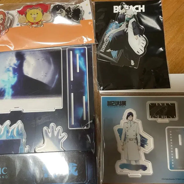 [BUNJANG] Bleach Exhibition Ichigo Toshiro Ishida Uryu Acrylic Stand Bundle Set / 블리치 전시회 블리치전 아크릴 일괄 이치고 토시도 이시다 우류