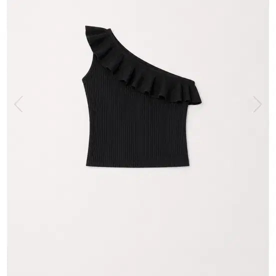 [BUNJANG] Seer Ruby Frill One-Shoulder Top / Seer 씨어 루비 프릴 탑