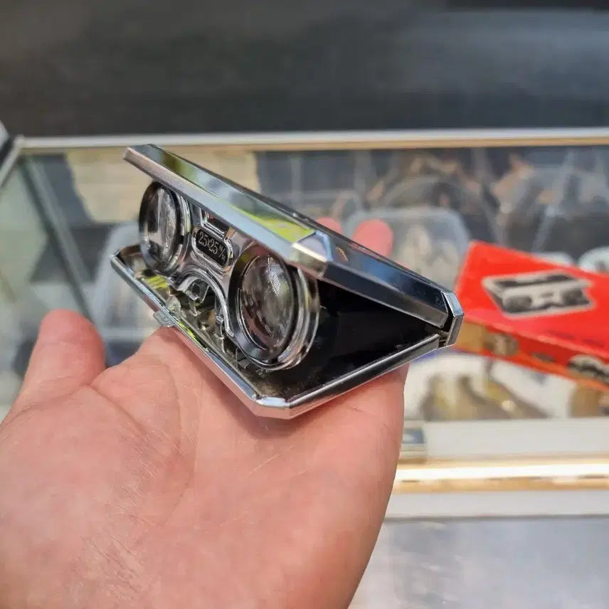 [BUNJANG] JAPAN Retro Opera Glasses Chrome Black / JAPAN 레트로 오페라글라스 크롬 black