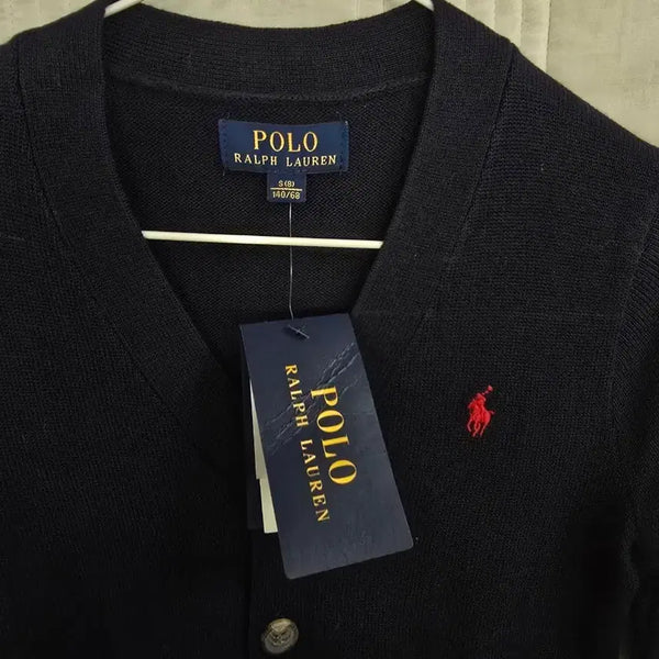 [BUNJANG] Polo Ralph Lauren Navy Knit Cardigan / 폴로 랄프로렌 니트 가디건 네이비