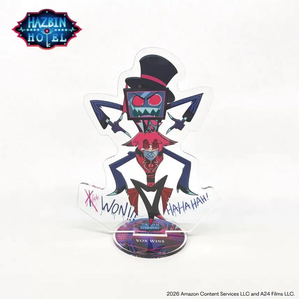[BUNJANG] Hazbin Hotel Marui Pop-up Vox Alastor Acrylic Stand / 해즈빈호텔 마루이 팝업 vox wins 복스 알래스터 아크릴 스탠드