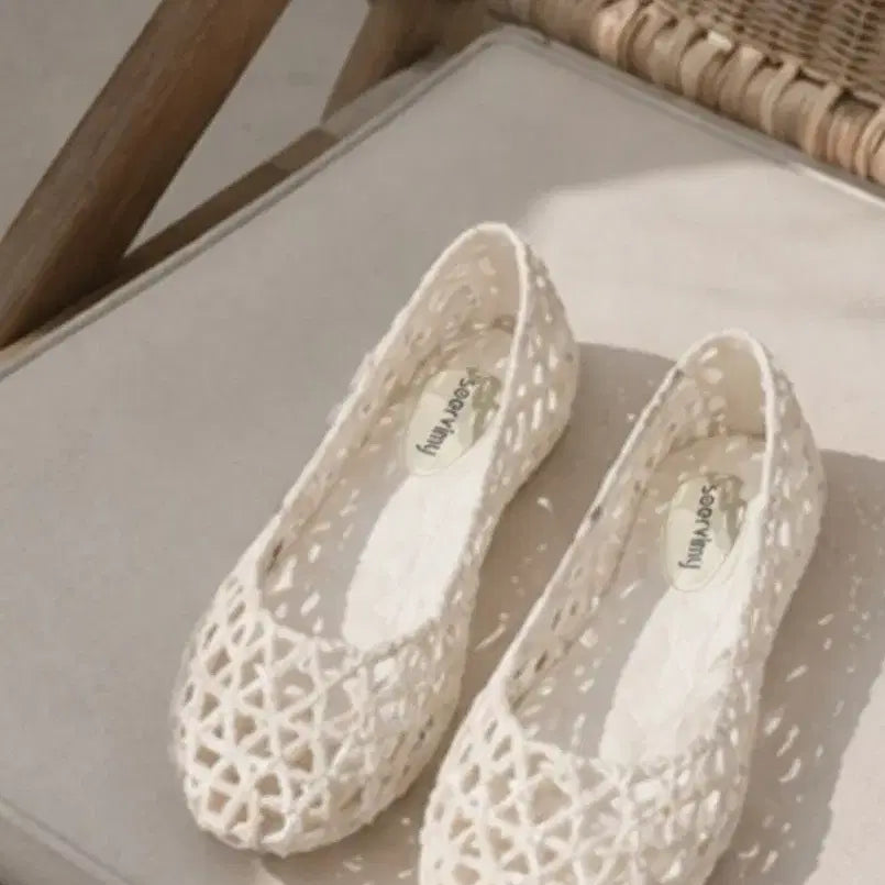 [BUNJANG] Women's Jelly Flat Shoes / 젤리슈즈