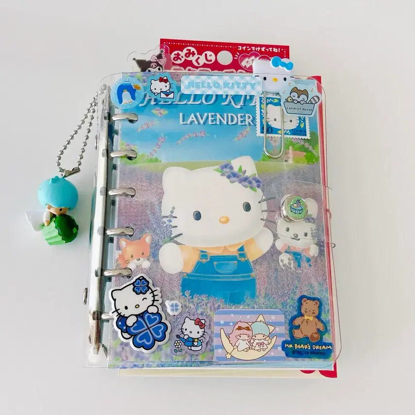 [BUNJANG] Sanrio Hello Kitty Classic Diary Custom Set / 산리오 키티 다이어리 커스텀 고전키티 다이어리 셋업